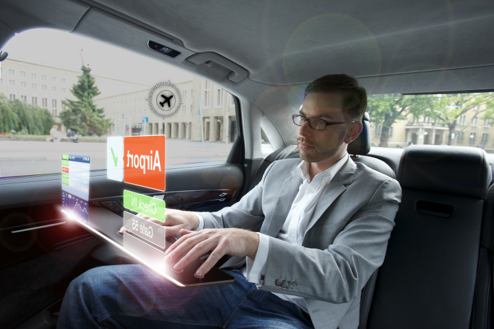 Augmented Holographic Backseat Interaction AUDI Urban Future Initiative Geelab weltunit